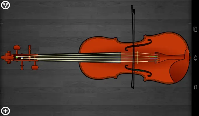 Violin Music Simulator android App screenshot 0